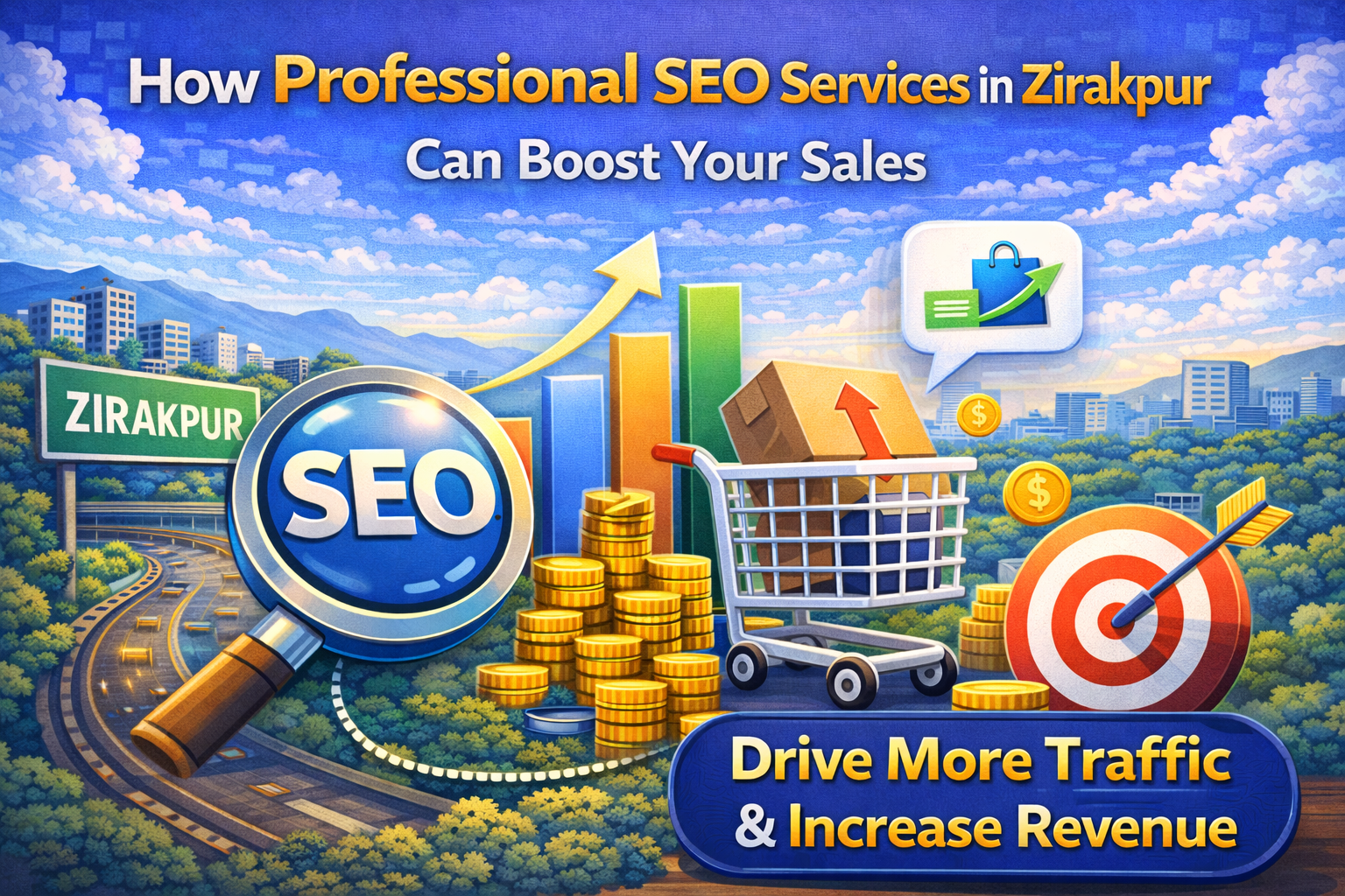 How Professional SEO Services in Zirakpur Can Boost Your Sales